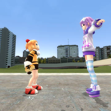 Neptune tried T-Posing on Peashy