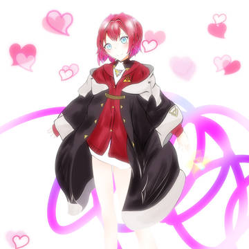 ガウスぼかしの強さは愛の強さ出し
