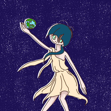 Space goddess