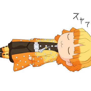 本気の善逸を描きました