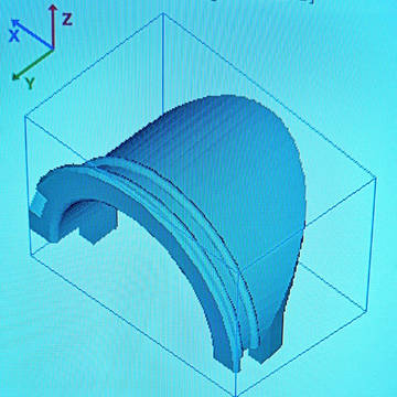 ゆーちゃんの首のアクセサリー 3DCG
