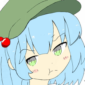 河城にとり(初イラスト)
