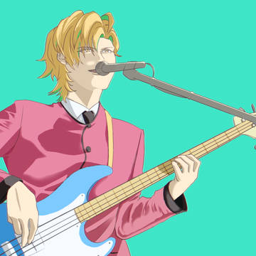 咲いてる方の人