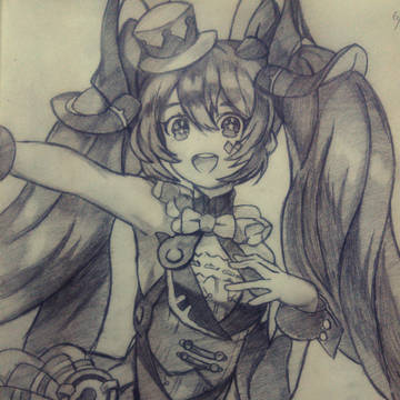マジカルミライ2019のミクさん【模写】