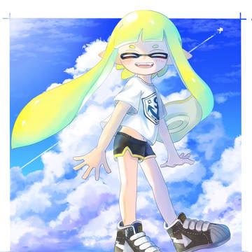 青