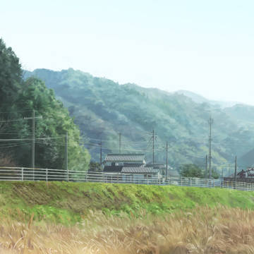 田舎の風景