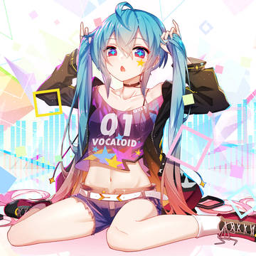 miku 马尾