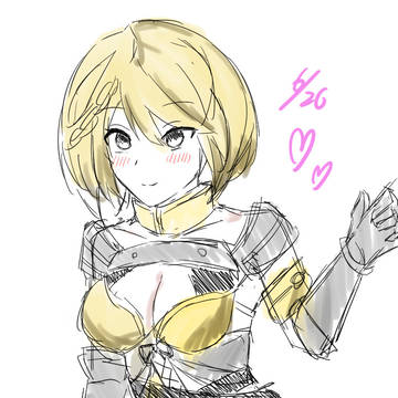 ジャンヌダルクらくがき
