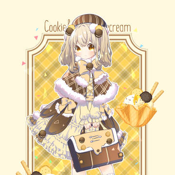 クッキー&クリームちゃん
