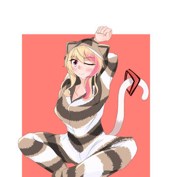 ん〜〜！(伸び)