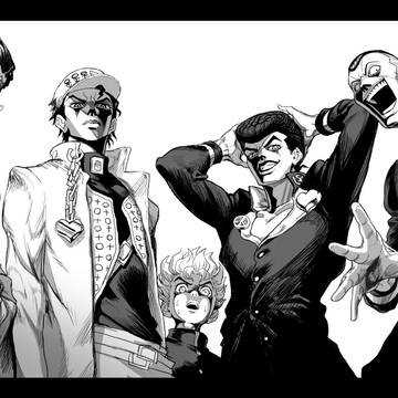 jojo４部らくがき
