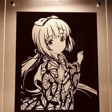 【切り絵】依田芳乃