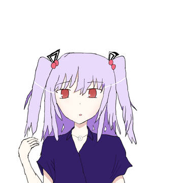 ツーサイドアップ少女
