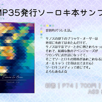 【通販開始しました】MP35ソーロキ本サンプル