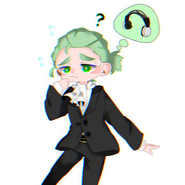 「ヘッドホンどこ~?」