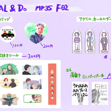 MP35のお品書きです