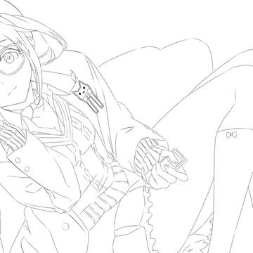 シャニマス三峰結華模写
