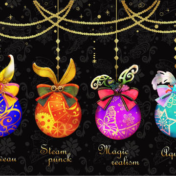 Fashionable christmas