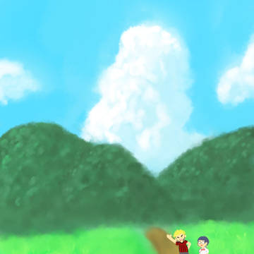題:｢夏休みのぼうけん｣
