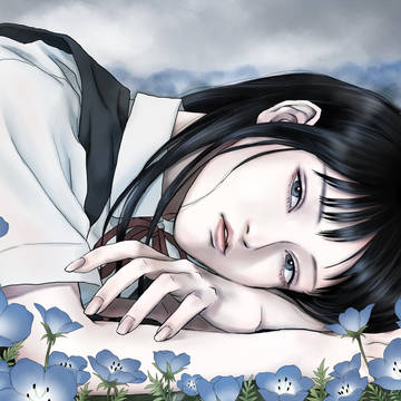 瑠璃色の瞳