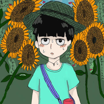 モブくんとひまわり霊