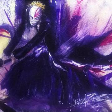 bleach 死神 黑崎一護 人形集5 虛化watercolor