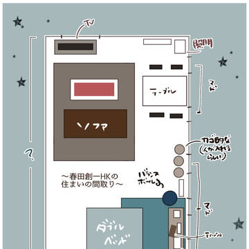 H、香港ライフすまいの間取り～他ログ