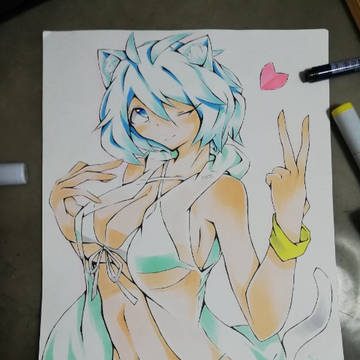 Vチューバーシロたんの夏。