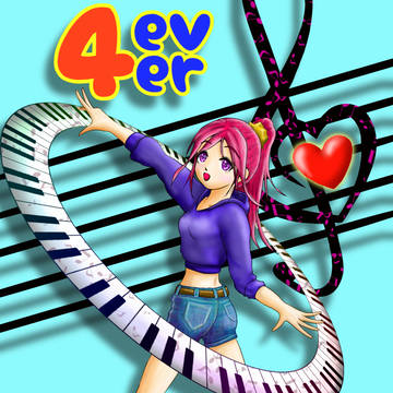 4ever高橋姉妹(ギター→おんぷ ピアノ→ねいろ)