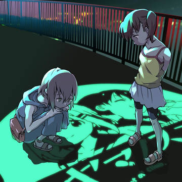 ライトアップあおひな@割岩橋