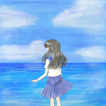海とセーラー服