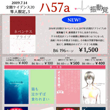 【全開ケイデンス20】おしながき
