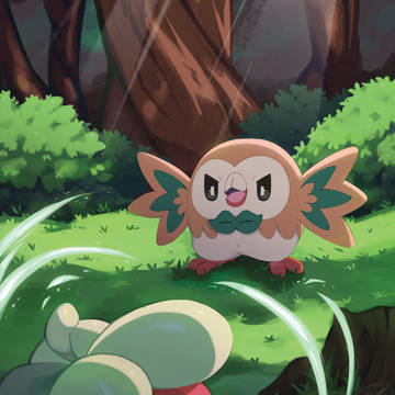 Rowlet's Battle