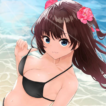 水着しきにゃん