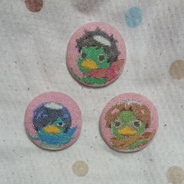 さらざんまいのバッチ