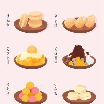 台灣美食系列－甜點