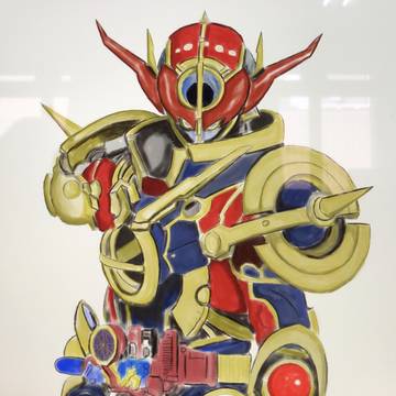 模写  仮面ライダーエボル