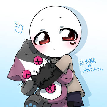 幼少期のメフィストさん
