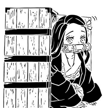 [切り絵] 禰豆子