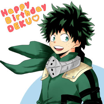 【mha】出久くん誕生日【微腐あり】