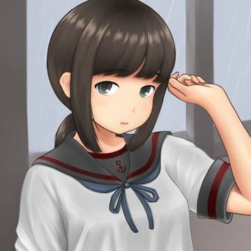 梅雨吹雪