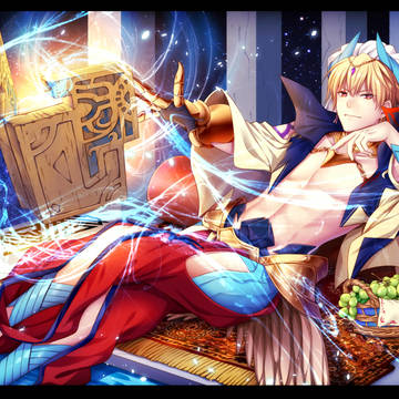 【Fate/GrandOrder】お寛ぎの賢王ギルガメッシュ