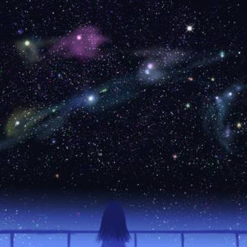 星空下