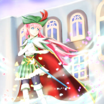 出立の朝