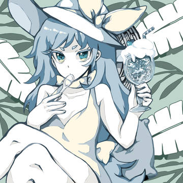 納涼イラスト
