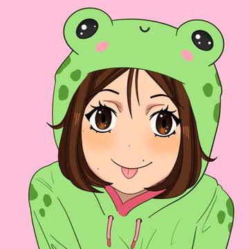 Frog girl