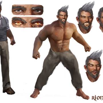 Rion Silber Character sheet
