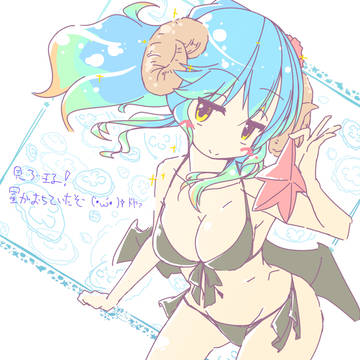 無垢な水着ラピスさん