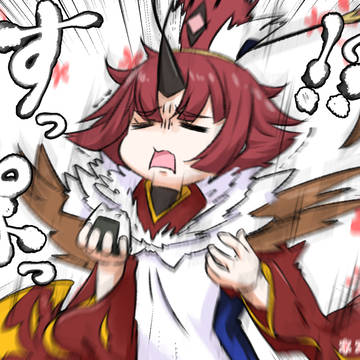 自家製の梅干しが酸っぱかった時の紅閻魔ちゃん