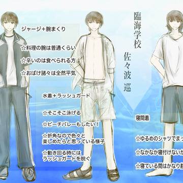 【夏学】佐々波 巡  補足【臨海学校】